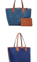 Fashion Classic Women's Large Capacity Tote Bag Autumn/Winter Office Women's Single Shoulder Handbag