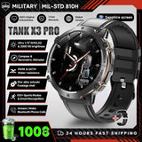 2026 Military Tank X3 Smart Watch | 1000mAh | AMOLED