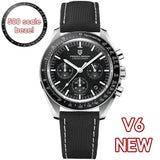 2026 New PAGANI DESIGN 1701 V5 Men's Watches Luxury Quartz Watch Men Sports Speed Chronograph AR Sapphire glass 100M Waterproof