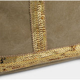 Women's Faux Suede Satchel Bag