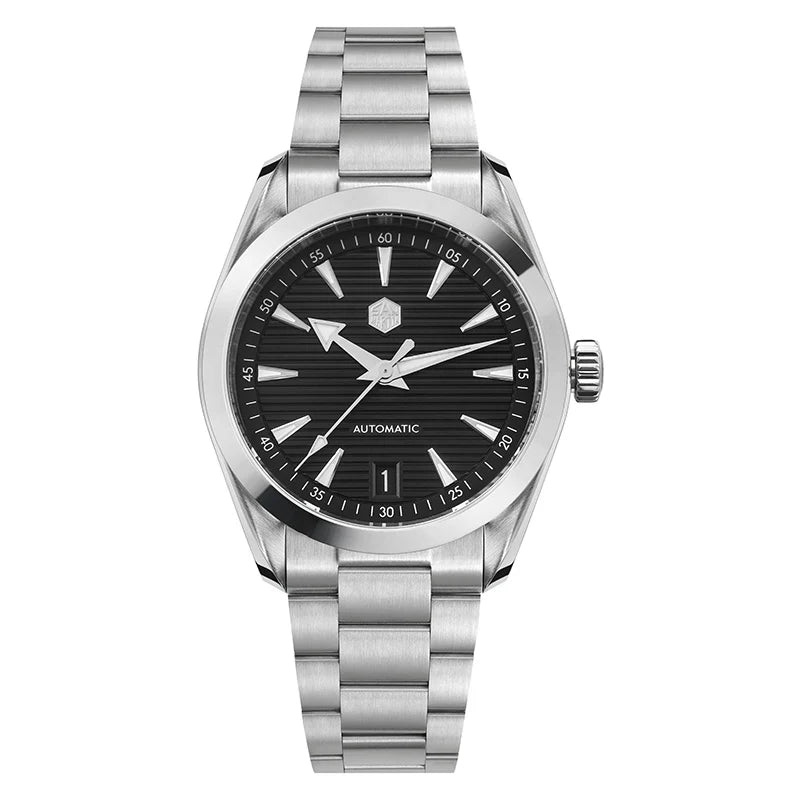 San Martin SN0113W  Men Watch PT5000 Movement Sapphire BGW9 Luminous Waterproof Fashion Luxury 38mm Automatic Mechanical Watches
