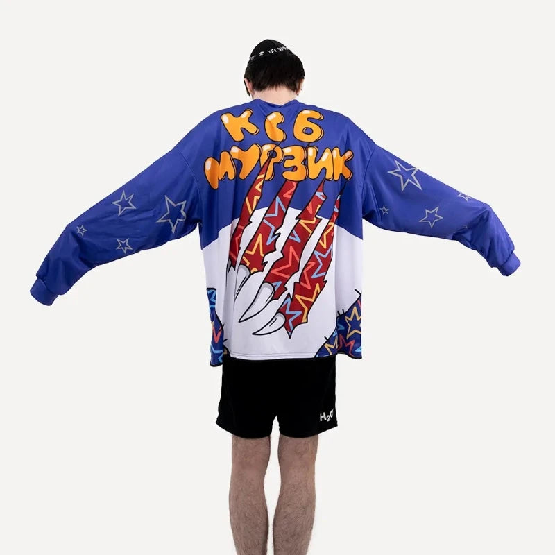 Mesh KSB Murzik Long Sleeve Baseball Jersey