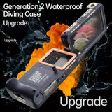 Waterproof Phone Case with Lanyard for Swimming