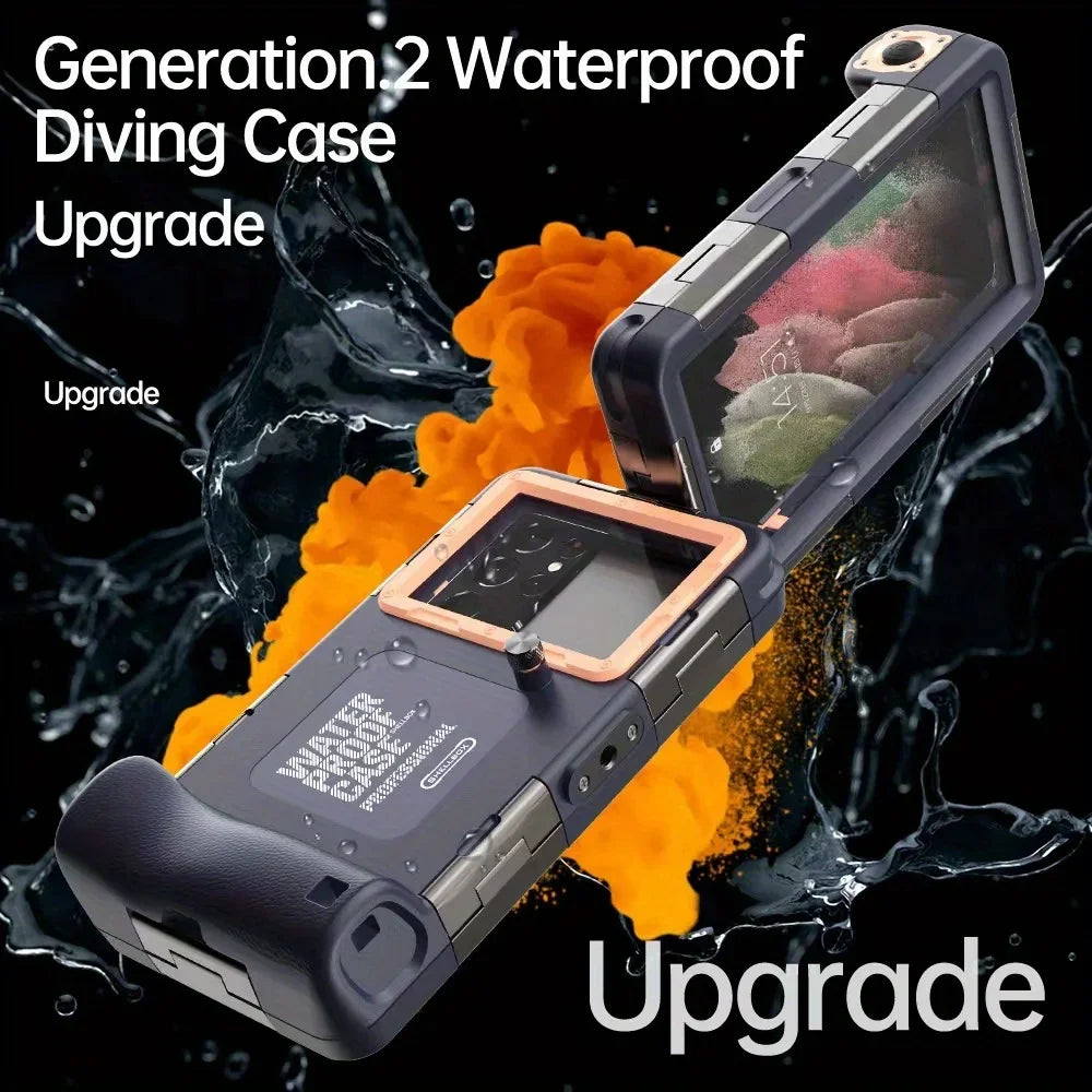 Waterproof Phone Case with Lanyard for Swimming