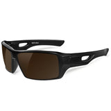 MAXJULI Polarized Sunglasses Wrap Around Sports Sunglasses for Big Wide Heads Men Women UV400 Sun Glasses 8232