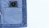 Men's Stylish Blue Denim Jacket – Loose Fit Casual Y2K Jean Coat (USA Made)