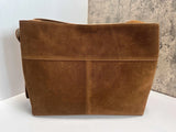 Motingsome Oversize Women Bag Luxury Suede Leather Winter Bags Frosted Cow Skin Handbag and Purses Retro Lady Tote 2024 New