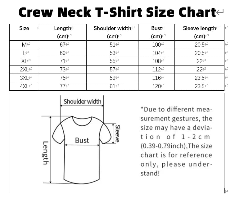 Men's Scuba Diving Cotton Crew Neck T-Shirt
