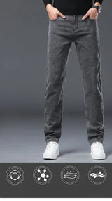 Men's Stretch Straight-Leg Jeans