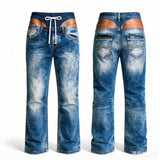 Men’s Classic Straight-Leg Stretch Jeans