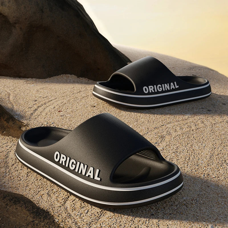 Feslishoet Unisex Letter Slides