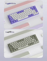 AJAZZ AK680 65% Wired Gaming Mechanical Keyboard Hot Swap Mini Keyboard Custom Keycap Gasket for Pc Laptop