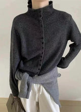 Women's Stand Collar Knit Cardigan