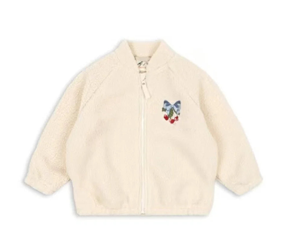 Kids' Sequin Lambswool Winter Jacket