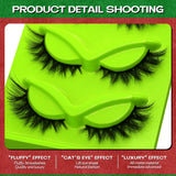 Optional 5Pairs 20Pairs Russian Strip Lashes 3D Mink Lashes Natural Dramatic Style Household Salon Eyelash Supply