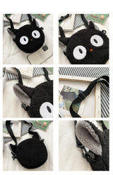 Japanese Style Kawaii Bag Women Cartoon Plush Shoulder Bag for Women New Crossbody Bag Small Phone Purse Bolsa Feminina