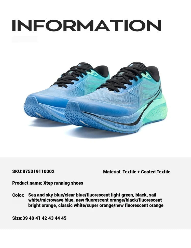 Xtep Five Speed 3.0 For Men 2025 Spring And Autumn Comfortable Casual Shoes Breathable Training Jogging Sneakers 875319110002