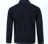 Men's Stylish Blue Denim Jacket – Loose Fit Casual Y2K Jean Coat (USA Made)