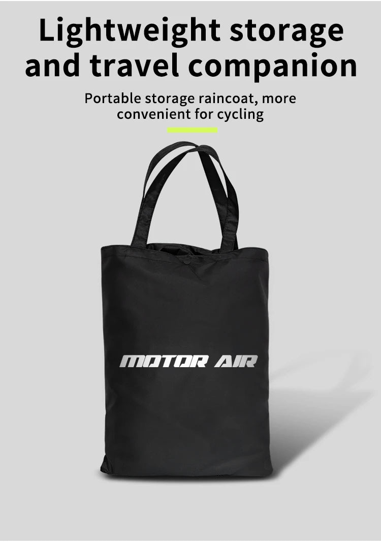 Motor Air Motorcycle Raincoat – 2-Piece Riding Suit