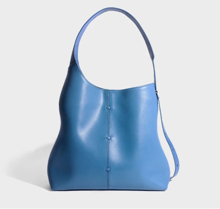 YANATARI Female Genuine Leather Bag Large Capacity Handbags Shoulder Bag Big Tote Bags for Women Shopping Bag Large Luxury Bag