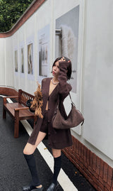 Autumn Winter Fashion Women's Shoulder Crossbody Bag Luxury Designer Brand Ladies Soft Suede Cow Leather High Quality Bag New