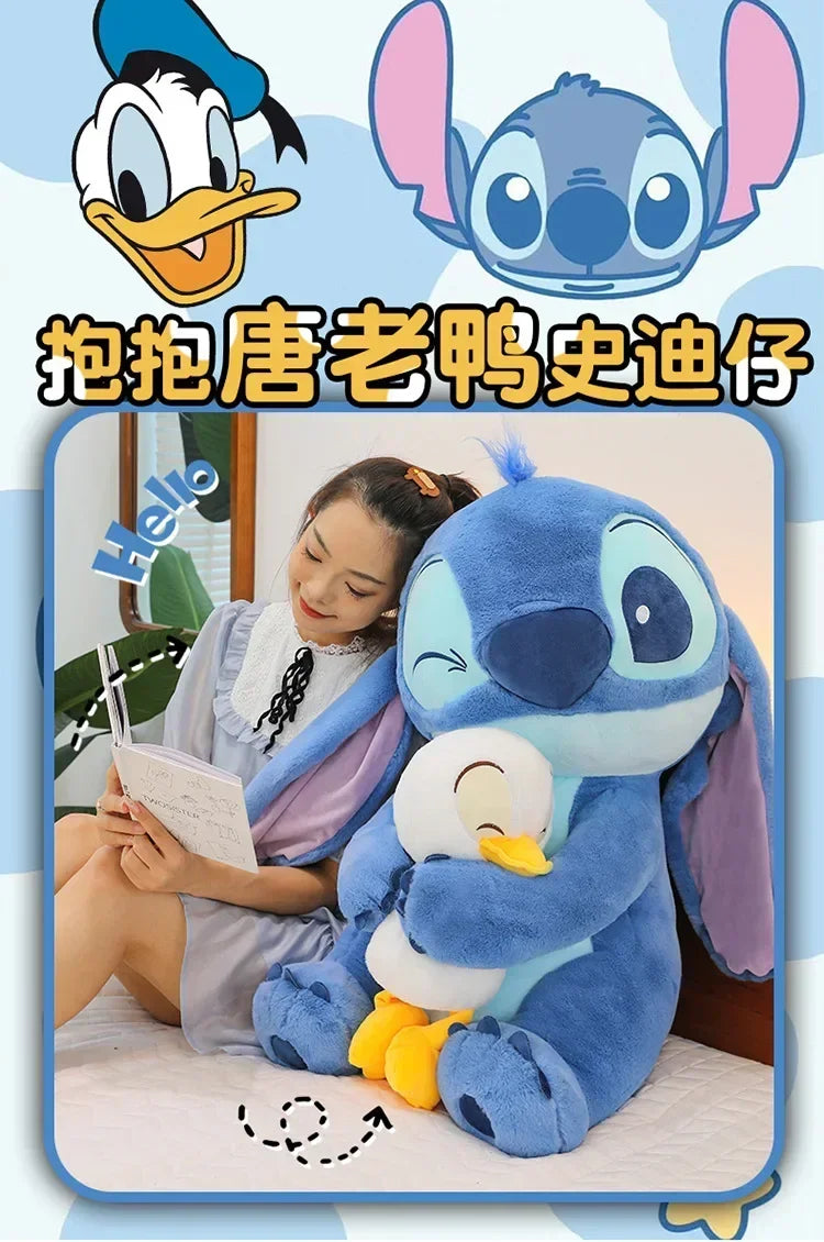 Disney Stitch & Duck Plush Doll