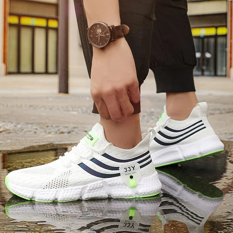 Men's Breathable Mesh Walking Sneakers