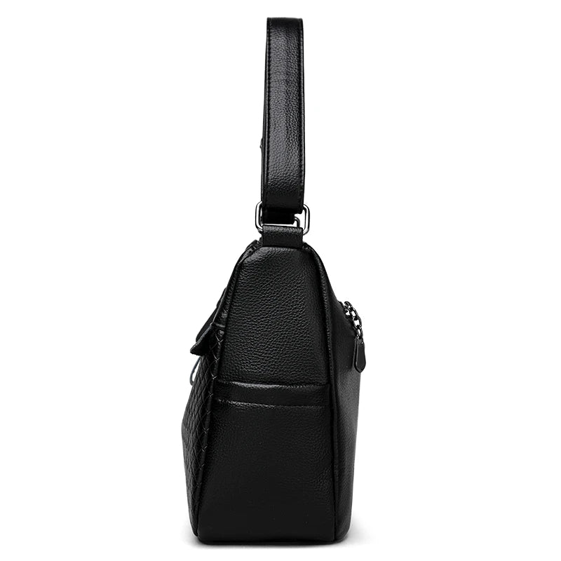 Fashion Women's Brand Trendy Shoulder Bag Leather Crossbody Bag High Quality Women Tote Bags 2024 Large Capacity Female Handbags