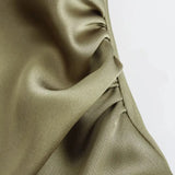 Elegant Satin Summer Slip Dress | Chic Evening Midi for Women