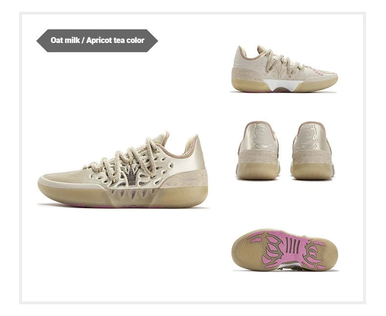 361 Degrees Joker 2 Low Men Basketball Shoes Jokic New Trendy Wear-resistant Non-slip Cushion Professional Sneakers 672611110