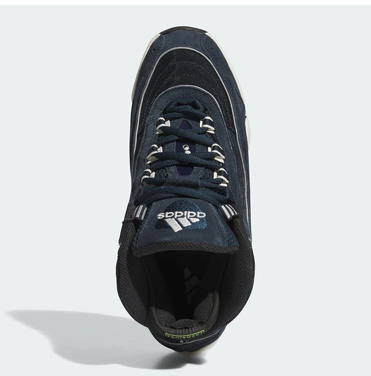 Adidas Official Genuine Three Stripes Men's Mid-Top Durable Cushioned Basketball Shoes IF2100