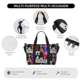 Custom The Eras Tour 1989 Taylor's Swift's American Pop Singer Tote Bag Women Large Capacity Beach Gym Travel Bags