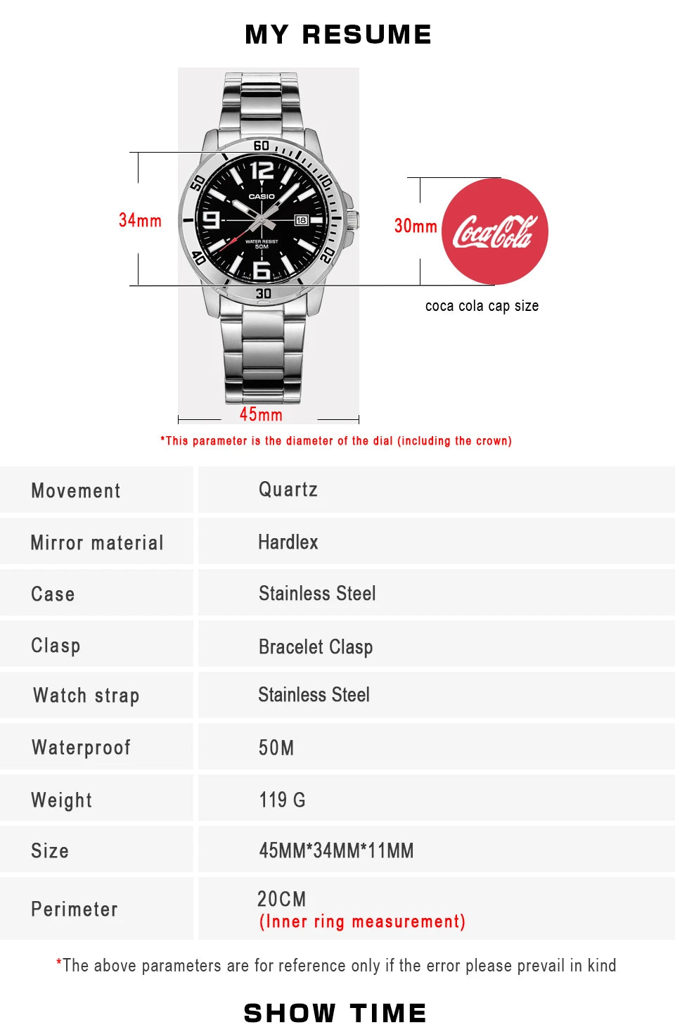Casio MTP-VD01D Men's Stainless Steel Business Watch
