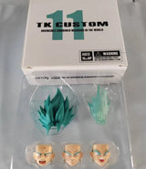 TKCUSTOM TK TK013 TK014 TK015 K016 Dragon Ball SHF Ultra Instinct Son Goku 3.0 Heads Custom Headsculpt Set Action Figures Toys