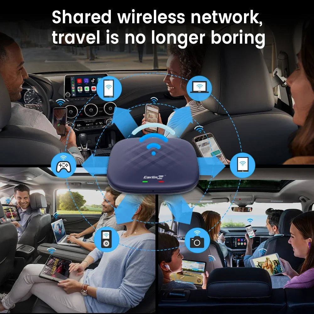 Carlinkit Android 13 Wireless CarPlay & Android Auto AI Box