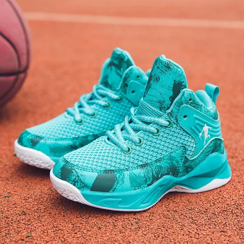 Boys' Pro-Performance Basketball Sneakers