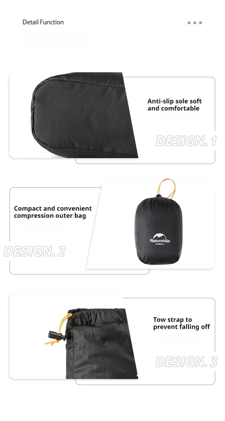 Lightweight Duck Down Thermal Foot Covers