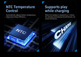 ATK N9 Game Headset Three Mode Wireless Headworn PS5  PC Gaming Headset Microphone Virtual 7.1 Surround Noise Reduction Headset