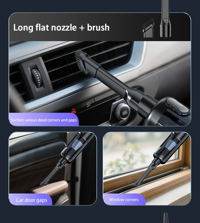 SUITU Wireless Handheld Car Vacuum Cleaner – 17000PA