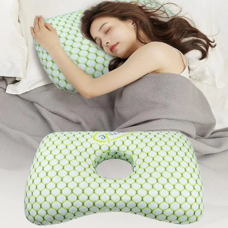 Ear Comfort Pillow with Ear Hole – Side Sleeper & Piercing Relief