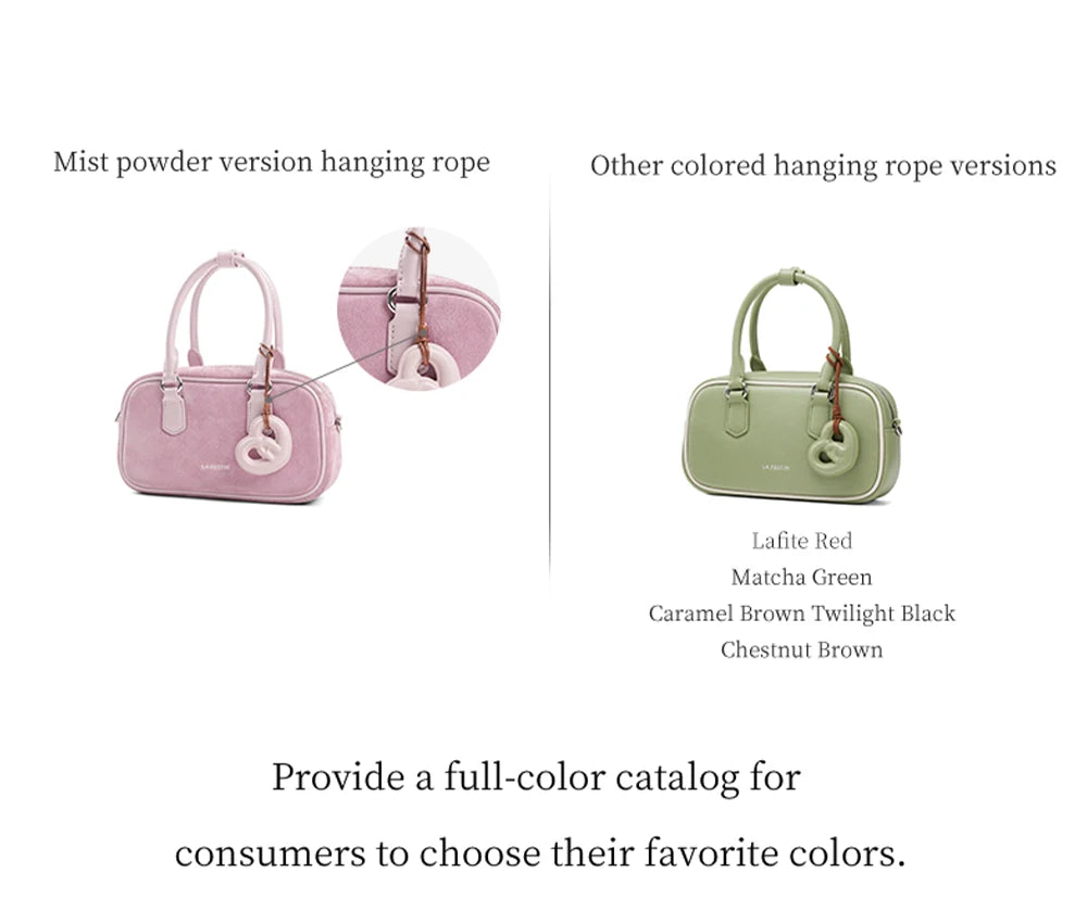 LA FESTIN Original Brand Women's Bag 2025 New Shoulder Bags Fashion Hand Bag Ladies Leather Crossbody Bag Luxury Designer Bags