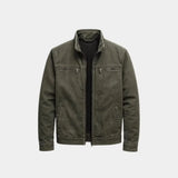 Men's Casual Tooling Jacket — Loose Fit Cardigan Sports Outerwear