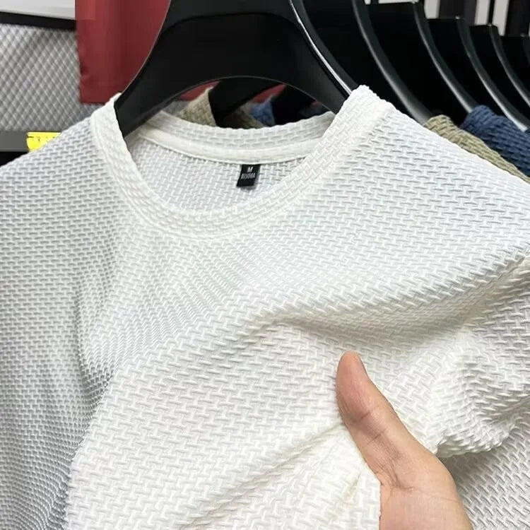 Men's Breathable Mesh T-Shirt | Short Sleeve