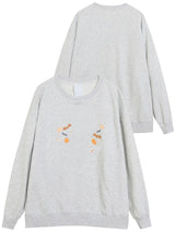 Women's Embroidered Crewneck Sweatshirt