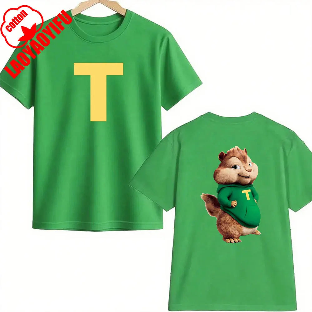 Alvin and the Chipmunks Double-Sided Cotton Tee