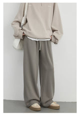 Women's High-Waisted Drawstring Wide-Leg Pants