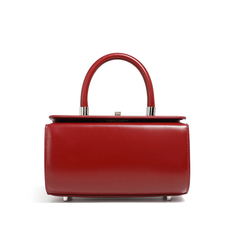 YANATARI Genuine Leather Woman Bag Shoulder Bag Handbags Ladies Crossbody Bags Luxury Designer Minimalism Bag Mini Bag White