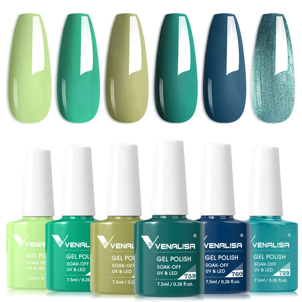 Venalisa HEMA-Free Gel Polish Kit – Autumn Color Collection