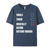 Funny Bakugo "Mentally Dating" T-Shirt