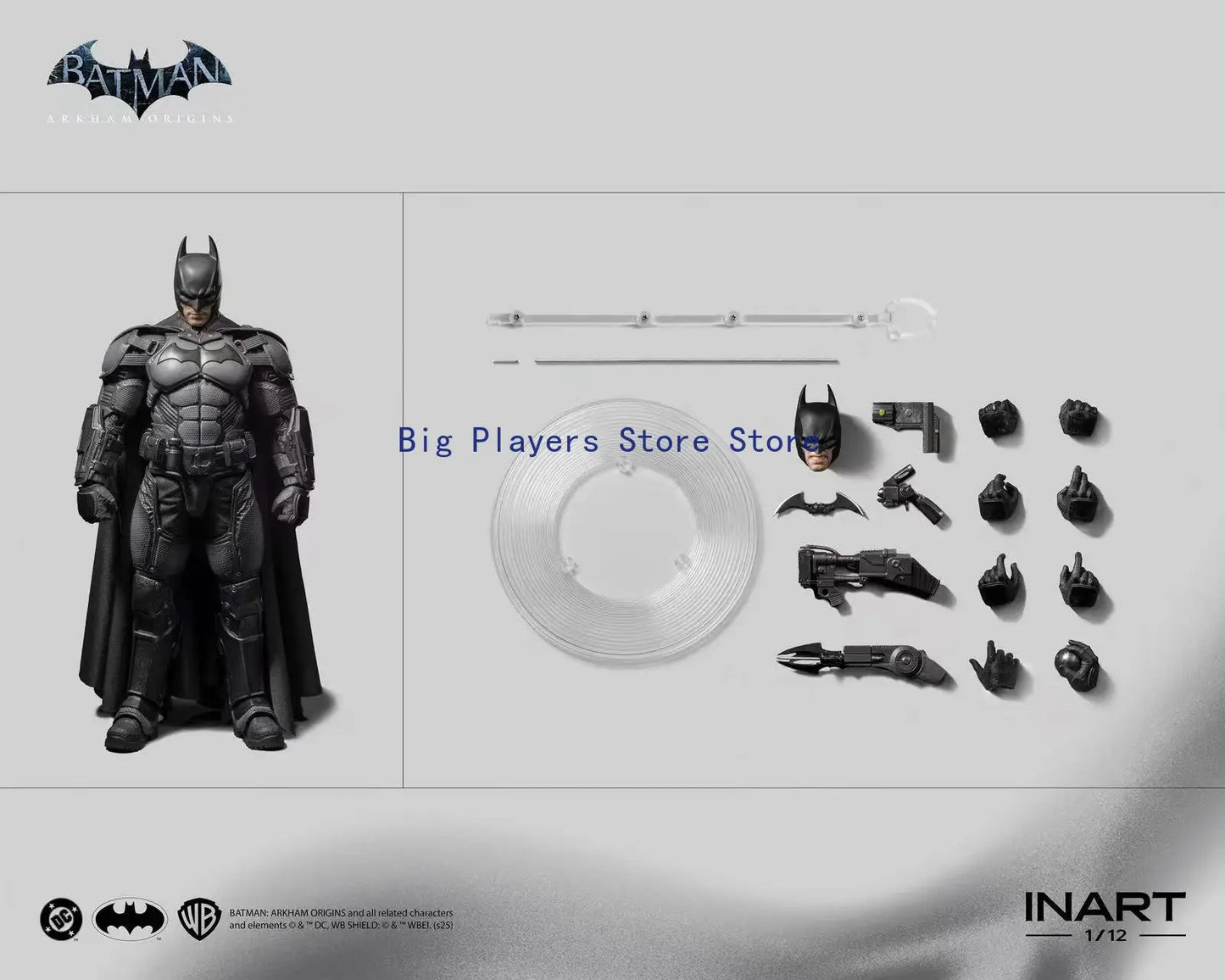 Spot Goods INART Batman Arkham Origins 1/12 Action Figure